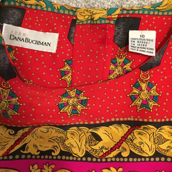 Dana Buchman Silk Blouse - like new - Picture 3 of 3